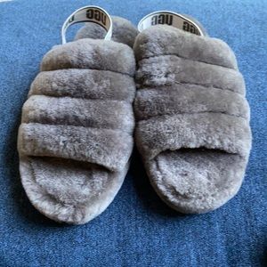 Ugg fluff yeah slides. Great condition!